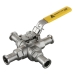 Sanitary Valves,3 piece,