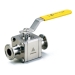 High Purity Tube Bore Forged Ball Valves,3 piece,MD-955TC, 3 Piece High Purity Ball Valves, Tube Bore, Tri-Clamp