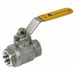 Titanium Ball Valves,,V-006, 2 Piece Ball Valves, Full Bore , 1000/800 psi Screwed End 