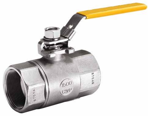 General Purpose Two Piece Ball Valves,,V-108, 1 Piece Ball Valves, Reduced Bore, 2000/1500 psi