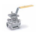 ISO 5211 Direct Mounted Ball Valves,3 pc,V-158B,3 Piece Direct Mounted Ball Valves,Full Bore ,1000/800 psi,Butt Weld