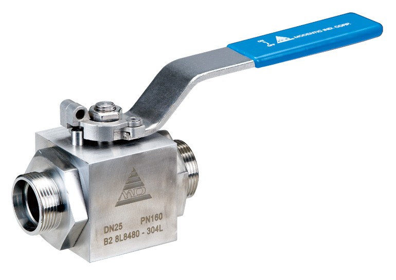 Industrial Forged Ball Valves,V-L55T,3 Piece High Pressure Screwed Ball Valve,Full Bore ,Class 1500
