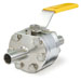 High Purity Tube Bore Forged Ball Valves ,,MD-938EB, DIN Dimension, 3 High Purity Ball Valves, Tube Bore, Tube End